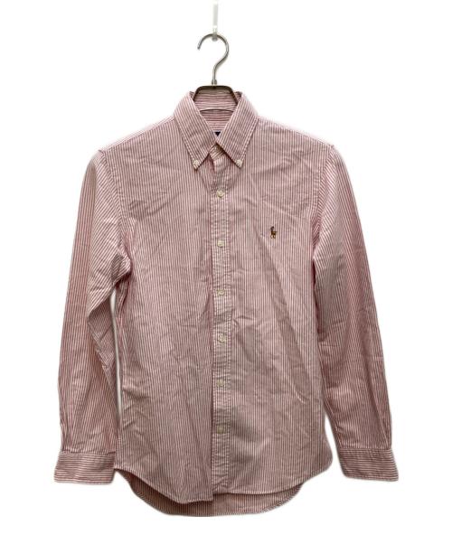 RALPH LAUREN（ラルフローレン）RALPH LAUREN (ラルフローレン) ボタンダウンシャツ レッド サイズ:XSの古着・服飾アイテム