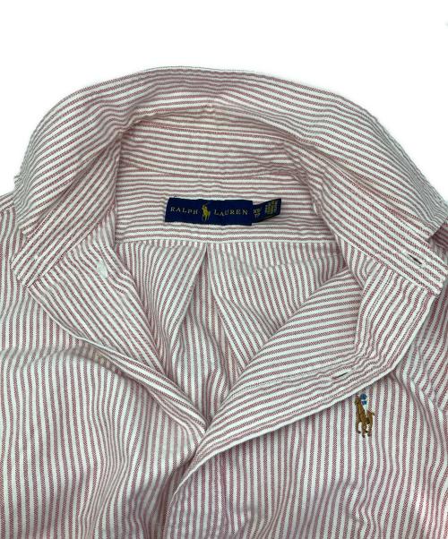 RALPH LAUREN（ラルフローレン）RALPH LAUREN (ラルフローレン) ボタンダウンシャツ レッド サイズ:XSの古着・服飾アイテム