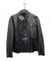 COMME des GARCONS HOMME（コムデギャルソン オム）の古着「オールドシープレザージャケット」｜ブラック