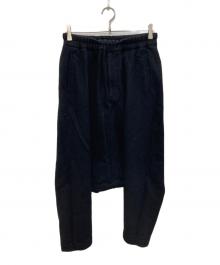BLACK COMME des GARCONS（ブラックコムデギャルソン）の古着「サルエルパンツ」｜ブラック