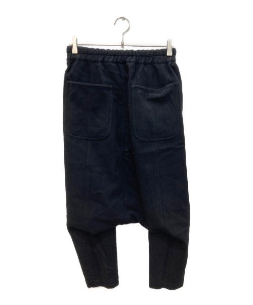BLACK COMME des GARCONS（ブラックコムデギャルソン）BLACK COMME des GARCONS (ブラックコムデギャルソン) サルエルパンツ ブラック サイズ:sの古着・服飾アイテム