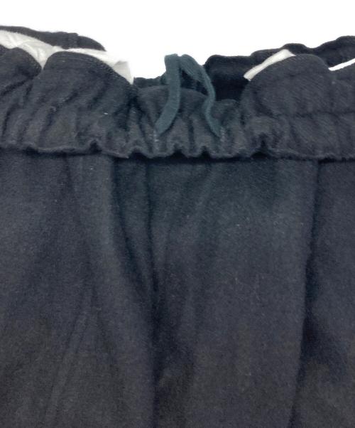BLACK COMME des GARCONS（ブラックコムデギャルソン）BLACK COMME des GARCONS (ブラックコムデギャルソン) サルエルパンツ ブラック サイズ:sの古着・服飾アイテム