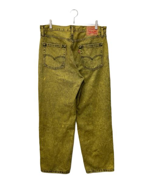LEVI'S（リーバイス）LEVI'S (リーバイス) バギーカラーデニムパンツ イエロー サイズ:W34×L32の古着・服飾アイテム