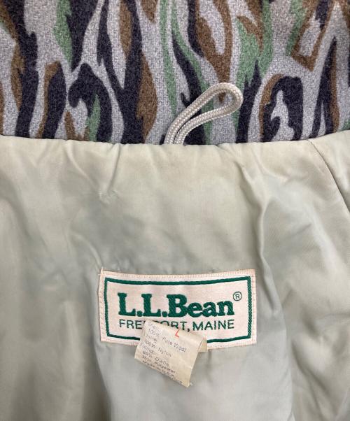 L.L.Bean（エルエルビーン）L.L.Bean (エルエルビーン) シャドーバーク フレイム カモ ジャケット グリーン サイズ:Lの古着・服飾アイテム