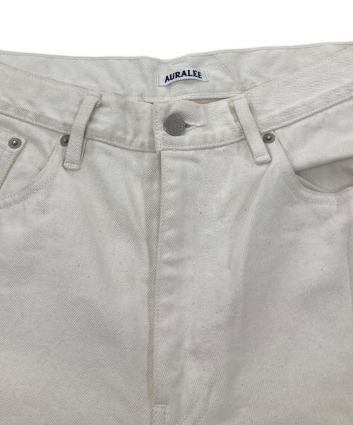 AURALEE（オーラリー）AURALEE (オーラリー) HARD TWIST DENIM 5P PANTS で アイボリー サイズ:34の古着・服飾アイテム