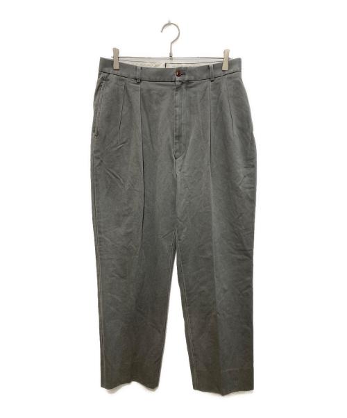 NEAT（ニート）NEAT (ニート) タックパンツ グレー サイズ:48の古着・服飾アイテム