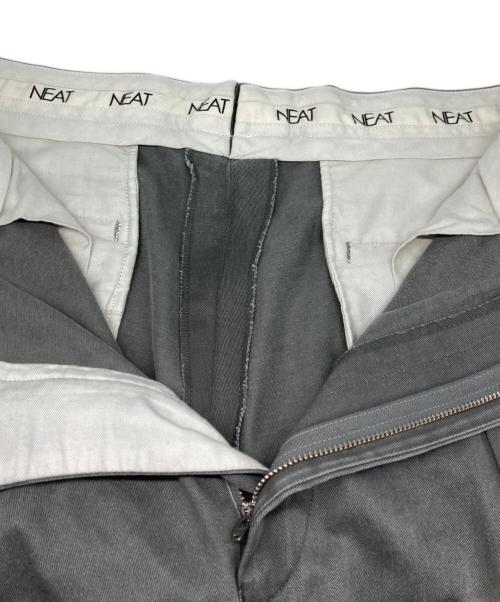 NEAT（ニート）NEAT (ニート) タックパンツ グレー サイズ:48の古着・服飾アイテム