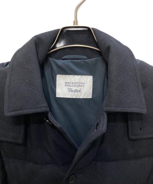 MACKINTOSH PHILOSOPHY TROTTER（マッキントッシュ フィロソフィー トロッター）MACKINTOSH PHILOSOPHY TROTTER (マッキントッシュ フィロソフィー トロッター) トロッター DOVER ドーヴァー ダウンジャケット ネイビー サイズ:38の古着・服飾アイテム