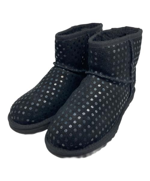 UGG（アグ）UGG (アグ) クラシックミニムートンブーツ ブラック サイズ:22の古着・服飾アイテム