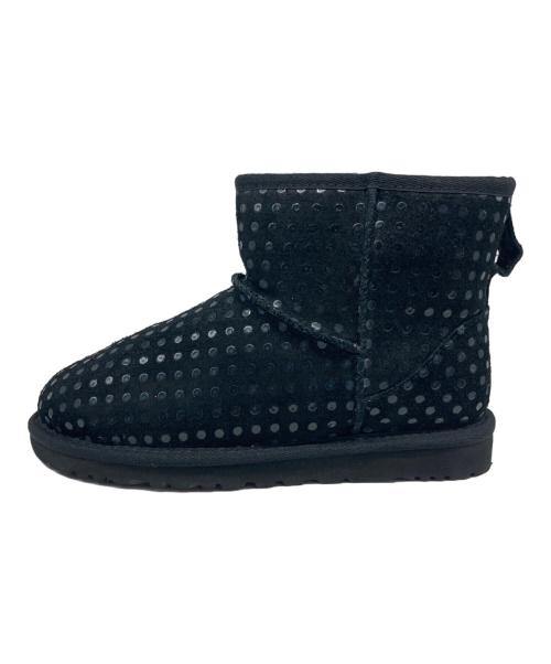 UGG（アグ）UGG (アグ) クラシックミニムートンブーツ ブラック サイズ:22の古着・服飾アイテム