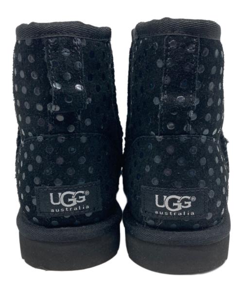 UGG（アグ）UGG (アグ) クラシックミニムートンブーツ ブラック サイズ:22の古着・服飾アイテム