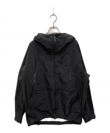 DESCENTE ALLTERRAIN（デザイント オルテライン）の古着「ゴアテックスシェルジャケット」｜ブラック