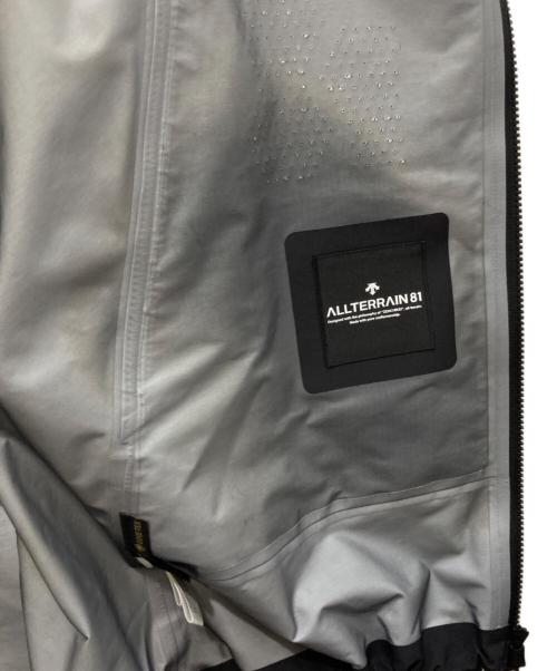 DESCENTE ALLTERRAIN（デザイント オルテライン）Descente ALLTERRAIN (デザイント オルテライン) ゴアテックスシェルジャケット ブラック サイズ:Lの古着・服飾アイテム