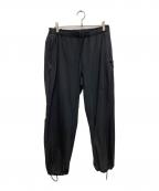 N.HOOLYWOOD×WILD THINGSエヌ ハリウッド×ワイルドシングス）の古着「WIDE EASY PANTS」｜ブラック