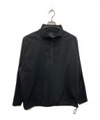 DAIWA PIER39ダイワ ピア39）の古着「TECH HALFZIP STAND JACKET」｜ブラック