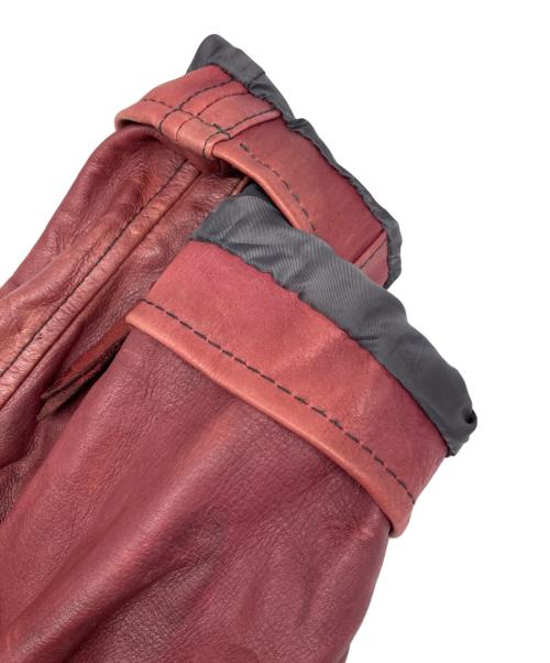 Schott（ショット）Schott (ショット) ダブルライダースジャケット ボルドー サイズ:Lの古着・服飾アイテム