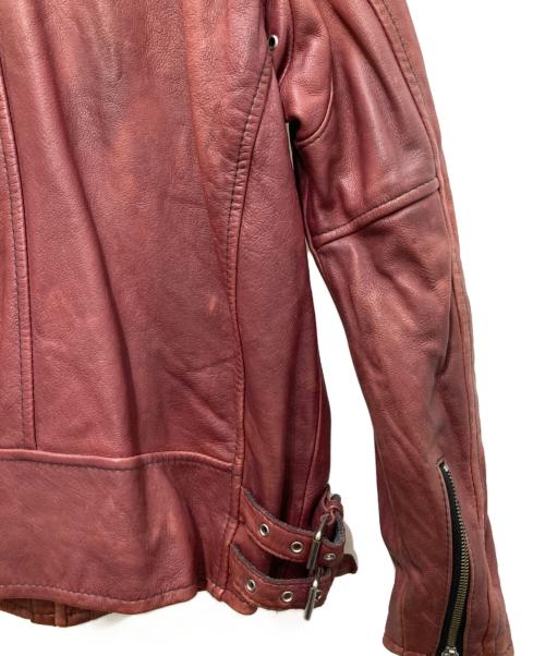 Schott（ショット）Schott (ショット) ダブルライダースジャケット ボルドー サイズ:Lの古着・服飾アイテム