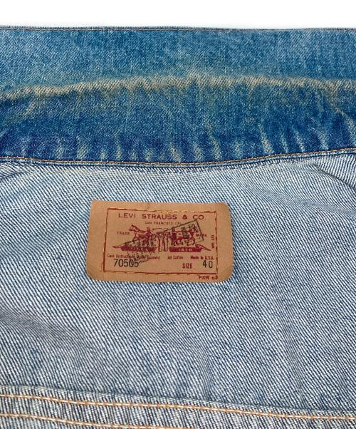 LEVI'S（リーバイス）LEVI'S (リーバイス) 70505デニムジャケット インディゴ サイズ:40の古着・服飾アイテム