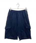SOL soonerorlaterソル スーナーオアレイター）の古着「Sweat Cargo Shorts」｜ネイビー