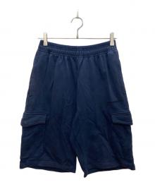 SOL soonerorlater（ソル スーナーオアレイター）の古着「Sweat Cargo Shorts」｜ネイビー