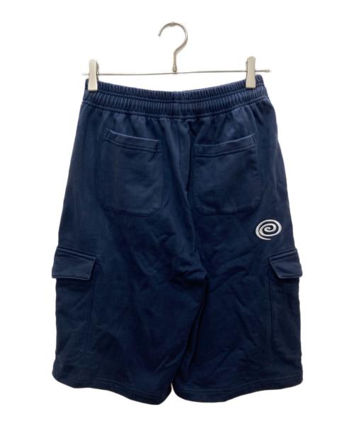 SOL soonerorlater（ソル スーナーオアレイター）SOL soonerorlater (ソル スーナーオアレイター) Sweat Cargo Shorts ネイビー サイズ:Ｍの古着・服飾アイテム