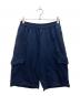 SOL soonerorlater（ソル スーナーオアレイター）の古着「Sweat Cargo Shorts」｜ネイビー
