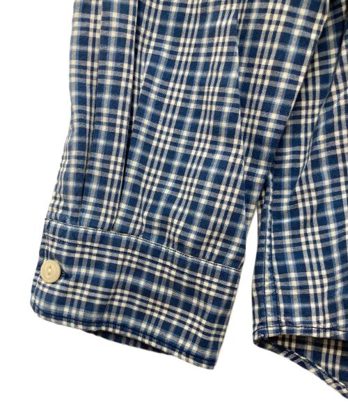 POLO SPORT（ポロスポーツ）POLO SPORT (ポロスポーツ) 90'sチェックシャツ ブルー サイズ:Mの古着・服飾アイテム