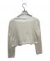 AURALEE (オーラリー) PIMA COTTON JERSEY BOAT NECK P/O ホワイト サイズ:2：7000円