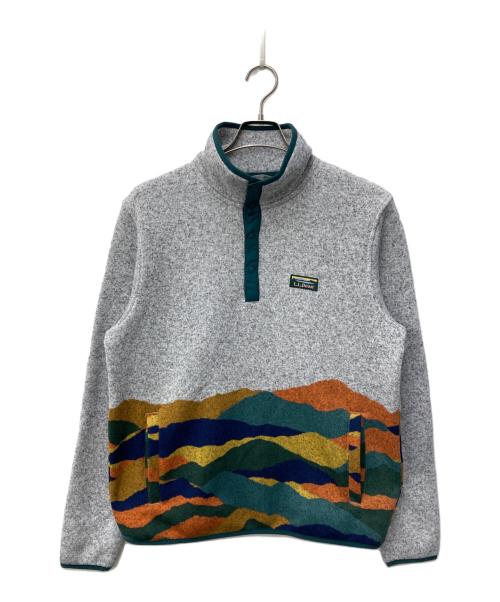 L.L.Bean（エルエルビーン）L.L.Bean (エルエルビーン) ヘンリーネックスウェット グレー サイズ:Mの古着・服飾アイテム