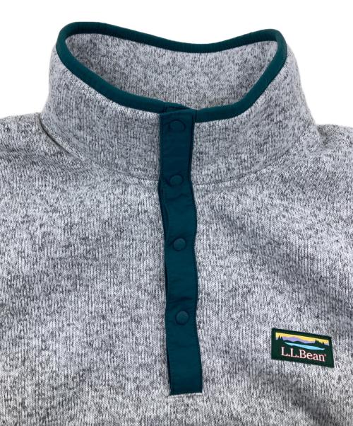 L.L.Bean（エルエルビーン）L.L.Bean (エルエルビーン) ヘンリーネックスウェット グレー サイズ:Mの古着・服飾アイテム