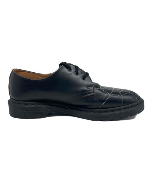 Dr.Martens（ドクターマーチン）Dr.Martens (ドクターマーチン) Supreme (シュプリーム) 3-Eye Spiderweb シューズ ブラック サイズ:UK8の古着・服飾アイテム