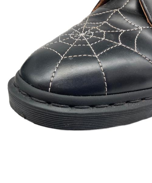 Dr.Martens（ドクターマーチン）Dr.Martens (ドクターマーチン) Supreme (シュプリーム) 3-Eye Spiderweb シューズ ブラック サイズ:UK8の古着・服飾アイテム