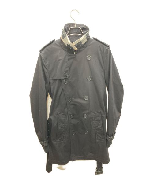 BURBERRY BRIT（バーバリーブリット）BURBERRY BRIT (バーバリーブリット) トレンチコート ブラック サイズ:Sの古着・服飾アイテム