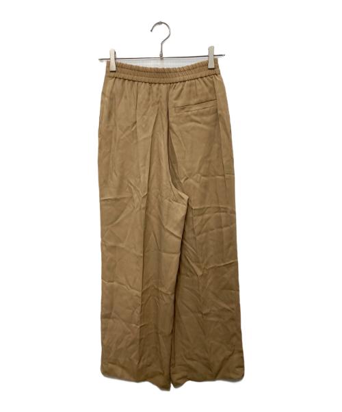 CABAN（キャバン）CABAN (キャバン) レーヨンシルクツイル 2タックパンツ ベージュ サイズ:XSの古着・服飾アイテム