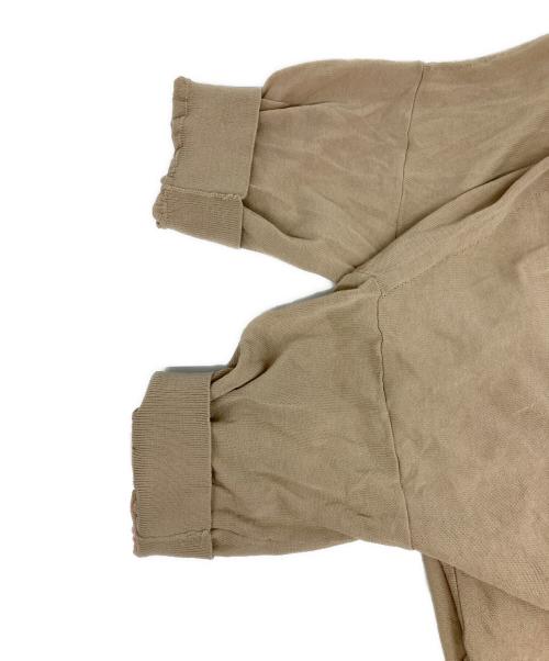 Spick and Span（スピック＆スパン）Spick and Span (スピック＆スパン) ICE FINE 5分袖ボートネックニット ベージュ サイズ:FREEの古着・服飾アイテム