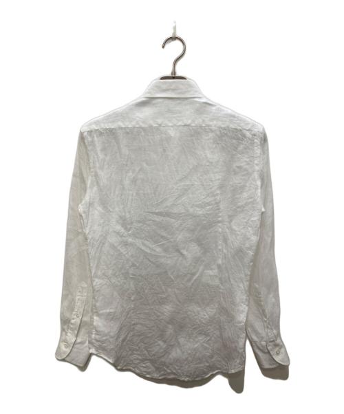 ARCODIO（アルコディオ）ARCODIO (アルコディオ) リネンシャツ ホワイト サイズ:38の古着・服飾アイテム