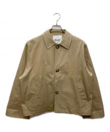 Gymphlex（ジムフレックス）の古着「コットンギャバジン ショートコート」｜ベージュ