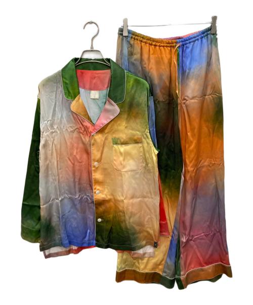 Foo Tokyo（フー トーキョー）Foo Tokyo (フー トーキョー) シルクセットアップ マルチカラー サイズ:L 未使用品の古着・服飾アイテム