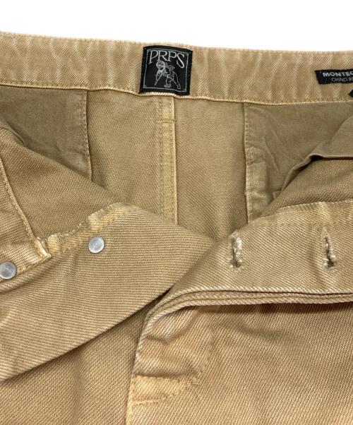 PRPS（ピーアルピーエス）PRPS (ピーアルピーエス) MONTECARLO デニムパンツ ベージュ サイズ:SIZE 83.5cm (W33)の古着・服飾アイテム