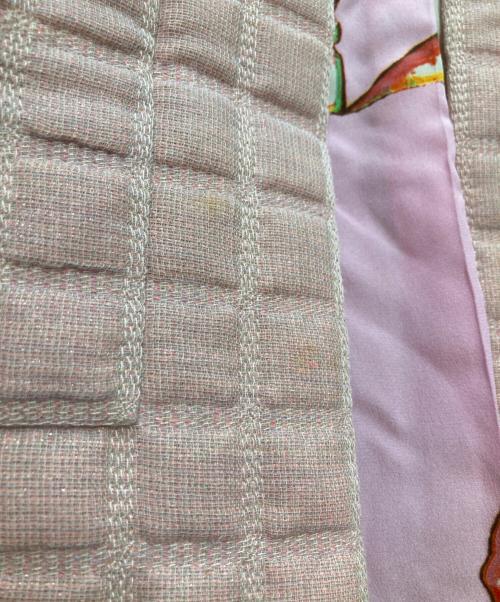 CHANEL（シャネル）CHANEL (シャネル) ジャケット×ノースリーブブラウスセットアップ ピンク サイズ:42の古着・服飾アイテム