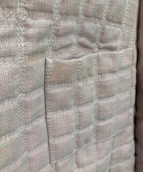 CHANEL（シャネル）CHANEL (シャネル) ジャケット×ノースリーブブラウスセットアップ ピンク サイズ:42の古着・服飾アイテム
