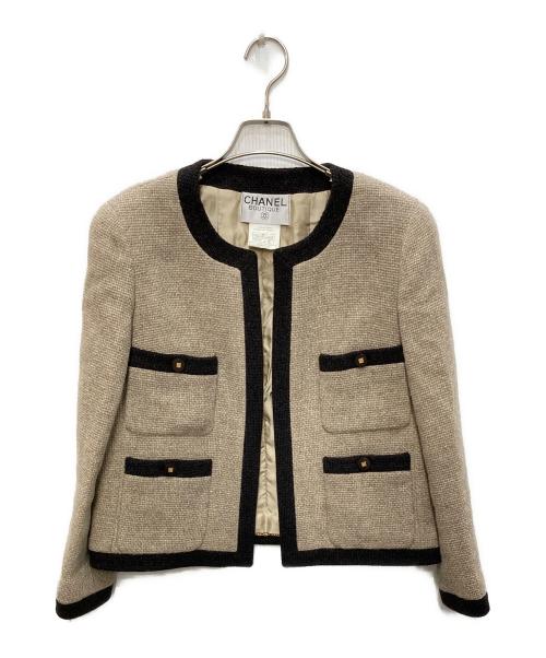 CHANEL（シャネル）CHANEL (シャネル) セットアップ ブラウン サイズ:42の古着・服飾アイテム