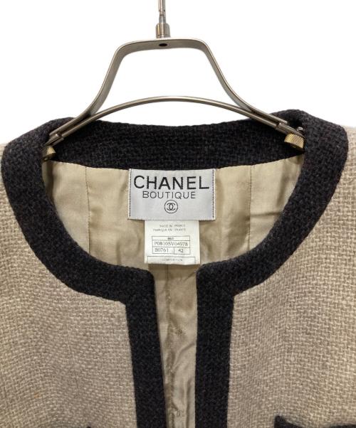 CHANEL（シャネル）CHANEL (シャネル) セットアップ ブラウン サイズ:42の古着・服飾アイテム