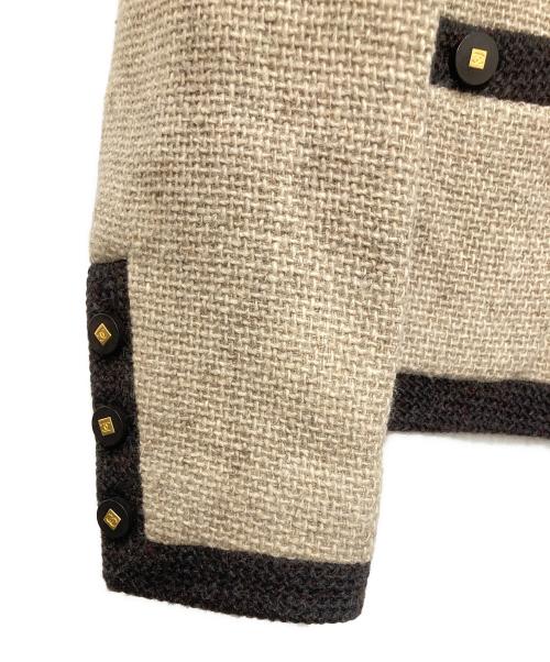 CHANEL（シャネル）CHANEL (シャネル) セットアップ ブラウン サイズ:42の古着・服飾アイテム