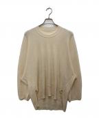 HOMME PLISSE ISSEY MIYAKEオム プリッセ イッセイ ミヤケ）の古着「TIGHT TWIST COTTON KNIT」｜ホワイト