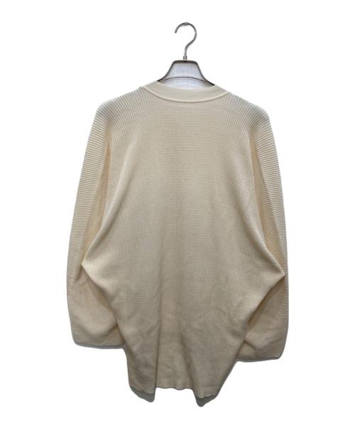 HOMME PLISSE ISSEY MIYAKE（オム プリッセ イッセイ ミヤケ）HOMME PLISSE ISSEY MIYAKE (オム プリッセ イッセイ ミヤケ) TIGHT TWIST COTTON KNIT ホワイト サイズ:1の古着・服飾アイテム