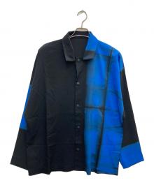 ISSEY MIYAKE MEN（イッセイミヤケメン）の古着「ITAJIME SHIRT」｜ブラック×ブルー