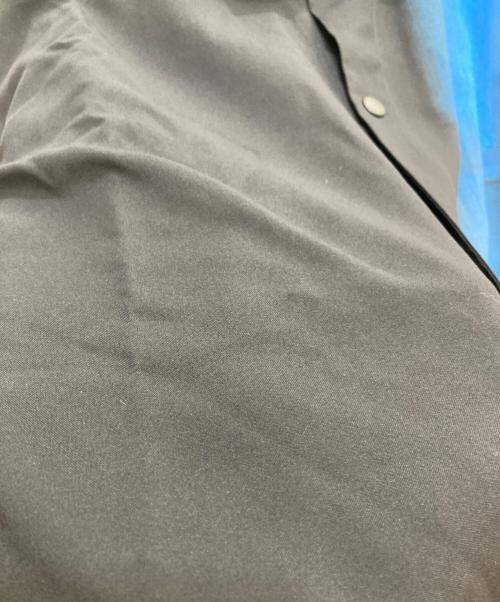 ISSEY MIYAKE MEN（イッセイミヤケメン）ISSEY MIYAKE MEN (イッセイミヤケメン) ITAJIME SHIRT ブラック×ブルー サイズ:3の古着・服飾アイテム