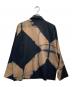 ISSEY MIYAKE MEN (イッセイミヤケメン) ITAJIME SHIRT ブラック×ベージュ サイズ:3：30000円