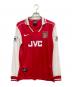 NIKE（ナイキ）の古着「Arsenal ベルカンプ 10 長袖 ユニフォーム」｜レッド